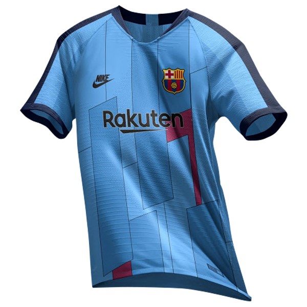 Tailandia Camiseta Barcelona Replica Tercera Ropa 2019/20 Azul